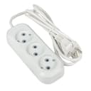 Удлинитель "Эксперт" 3 гнезда 2 метра 10А/2,2кВт без заземления ПВС 2х0,75 EKF PROxima