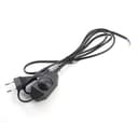 Сетевой шнур с диммером 230V 2м черный DM103200W 23059