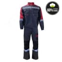 Костюм мужской ФОРМУЛА КОТТОН ФБ1 куртка, брюки, тёмно-серый, чёрный, красный, р. 56-58/170-176