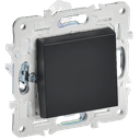 SKANDY Выключатель 1-клавишный 10А SK-V01Bl черный IEK