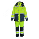 Костюм утеплённый мужской НОРДИК куртка, полукомбинезон цв. лимонный, т.синий 56-58 112-116/170-176