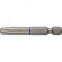 Биты "ЭКСПЕРТ" торсионные кованые, обточенные, хромомолибденовая сталь, тип хвостовика E 1/4", T30, 50мм, 2шт ЗУБР