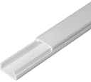 Кабель-канал 20х10х2000мм. в П\Э (180м/уп) белый 2-й замок. Промрукав PR.0325203