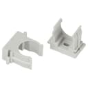 Держатель для труб (клипса) d20мм для прямого монтажа CLIP-20-G-MP сер. (уп.100шт) Эра Б0062104