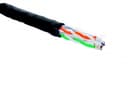Кабель категории 6, U/UTP, 4 пары, 23 AWG, нг(A)-HF, внутренней прокладки, черный 305 м EuroLan (19C-U6-12BL-B305)