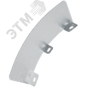 Перегородка SEP для углов CD 45 H50, в комплекте с крепежными элементами и необходимыми для монтажа, г/о