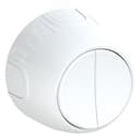 Выключатель двойной Rotondo, цвет белый ССТ