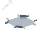 Ответвитель Х-образный  200х100, 1,5 мм