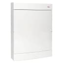 Щит распределительный навесной Unix 3х18мод. IP41 бел. дверь PROxima EKF ux-3x18-nw