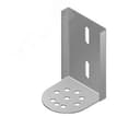 Опора для крепления к полу, высота - 37 мм, ширина - 35 мм, длина - 100 мм, кратность - 1шт, SZ - Оцинкованная сталь (методом Sendzimir) Вергокан Россия