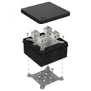 Коробка огнестойкая для о/п 40-0210-FR6.0-6 Е15-Е120 RAL9005 80х80х40