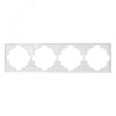 Рамка STRONG 4-постовая жемчуг