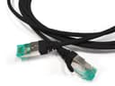 Патч-корд S/FTP Hyperline PC-LPT-SFTP-RJ45-RJ45-C6a-1M-LSZH-BK