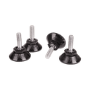 Опоры регулируемые TLK для напольных шкафов, стоек TRD, без поворотной основы, уп-ка 4шт. TLK-LT4-NT