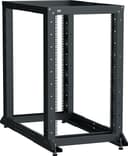 ITK LINEA F Стойка 2-рамная 42U 600х600-1000мм черная (LF05-42U61-2GM)