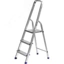 Стремянка алюминиевая, 3 ступени, 60 см 38801-3 ЗУБР