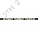 Патч-панель 19",1U,CAT5E, 24 модуля RJ45, неэкранир ованная