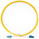 Патч-корд волоконно-оптический Cabeus FOP(s)-9-LC-LC-1m (SM, LC-LC, LSZH, Simplex, 1 м, желтый) (7375c)