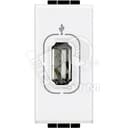 LivingLight Разъем USB белый