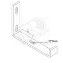 Скоба стеновая, высота - 120 мм, ширина - 113 мм, кратность - 1шт, DU - Покрытие Duplex DUMBZ100 Вергокан Россия