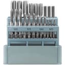 Метчики, легированная сталь Профи 21 шт., металлический кейс