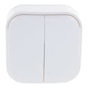 Выключатель 2-кл. ОП 10А IP20 бел. IONICH 1413