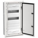 TITAN 5 Корпус металлический ЩРв-36 (1х36) 630х365х130мм IP31 белый (одна дверь) IEK