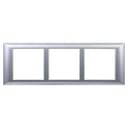 Рамка-суппорт 6мод. Avanti для «In-liner Front» серебр. металлик DKC 4404916