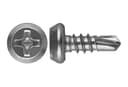 Саморез "Клоп" 3.5x9.5 металл-металл цинк, шлиц Philips №2, сверло (1000 шт/уп) Промрукав