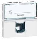 Розетка Mosaic RJ 11 2 модуля LEGRAND 078731