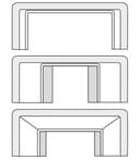 Набор адаптеров для миниканалов DKC 10133 (140 шт/уп)