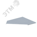 Крышка лотка монтажного углового 45 горизонтального ЛР45Г.500.15.487.1,2.2