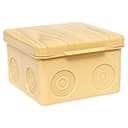 Коробка распределительная КМР-030-035 пылевлагозащищенная без мембранных вводов (80х80х50) светлое дерево EKF PROxima