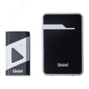 Звонок беспроводной радиус действия 150 м,  черный с серебристым  UDB-016W-R1T1-38S-150M-BL/SL