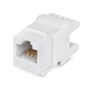Проходной адаптер Cabeus KJ-RJ45-Cat.5e-180 (RJ45-DIDC, CAT.5E, UTP, Keystone Jack) (7960c)