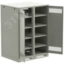 Шкаф LINEA B (пустой) 1700х1200х950мм двустворчатая металлическая дверь серый ITK