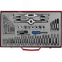 Набор метчиков и плашек "Мастер", сталь 9ХС, 52 предмета