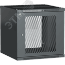 Шкаф LINEA WE 15U 600х600мм дверь перфорированная черный