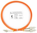 Шнур оптический duplex LC-SC 62,5/125 mm 1,5м LSZH Cabeus FOP-62-LC-SC-1,5m