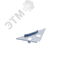 Лоток угловой НЛ-У45ц УТ2,5 (s=1,5 мм) Н0112120440 СОЭМИ