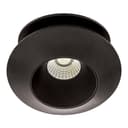 Светильник встраиваемый Lightstar ORBE 15W 3000K черный 051307