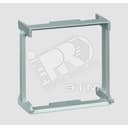 Connect Позиционер на 90 град. для модулей СКС К45 в колонны миниколонны и телеблоки серый