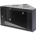 Шкаф наст. угловой 9U 600x600, стеклянная дверь, черный TWT TWT-CBWTG-9U-6x6-BK