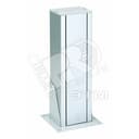 Connect Миниколонна 1-сторонняя на 5 модулей К45 270х70х60 мм SC алюминий