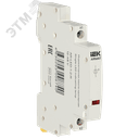 ARMAT Лампа индикаторная одинарная LED 12-48В AC/DC красная IEK