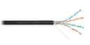 LAN U/UTP 4x2x24AWG (0,51мм) Кат.5e (Класс D) полиэтилен, черный (305м) NIKOMAX (NMC 4100B-BK)