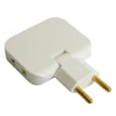 Разветвитель сетевой 3местный бз STEKKER ADP102321 250В 10A белый 50067