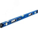 Уровень мощный 1000 мм с рукоятками и зеркальным глазком Эксперт