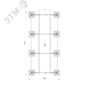 Опорная конструкция для установки оборудования TECHNORAPTOR FOOT 1500х3500 HD КМ-профиль