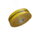 ЛСО-70 Лента сигнальная предупредительная 70мм 500м "Осторожно! Оптический кабель!" желтая (500 м/уп)